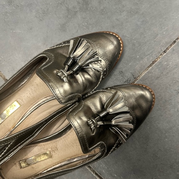 Louise et Cie Silver Tassel Loafers - Picture 8 of 8